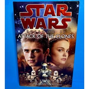 Star Wars Episode II Attack of the Clones HC 1st Edition 2002 R.A. Salvatore